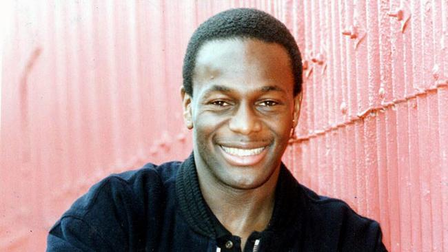 Former English football player Justin Fashanu.