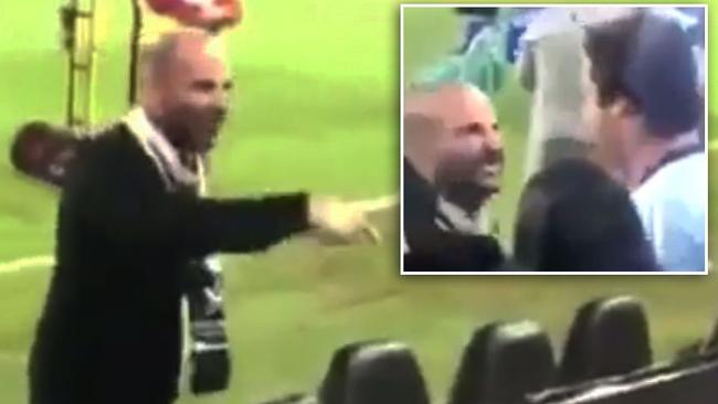 George Calombaris was not in a good mood yesterday.