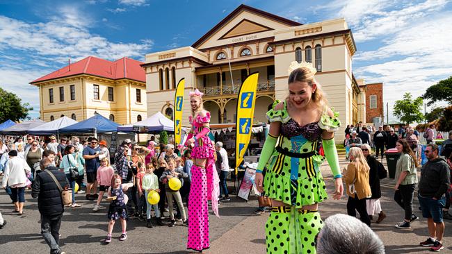 Maryborough is normally more famous for its Mary Poppins Festival than crime.