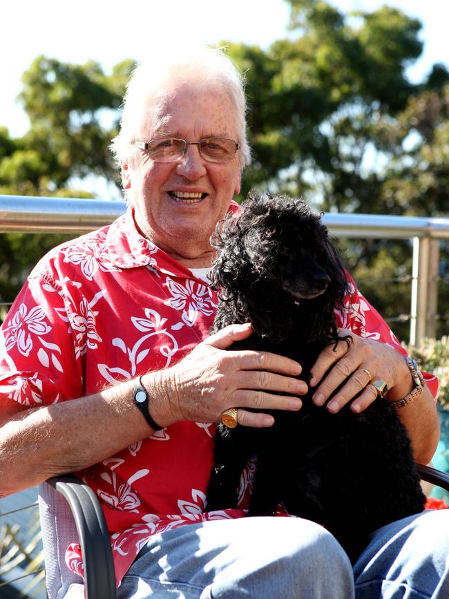 Darrell Eastlake at his home in 2010.