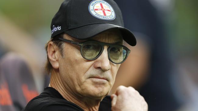 Melbourne City coach Erick Mombaerts. Picture: Getty Images