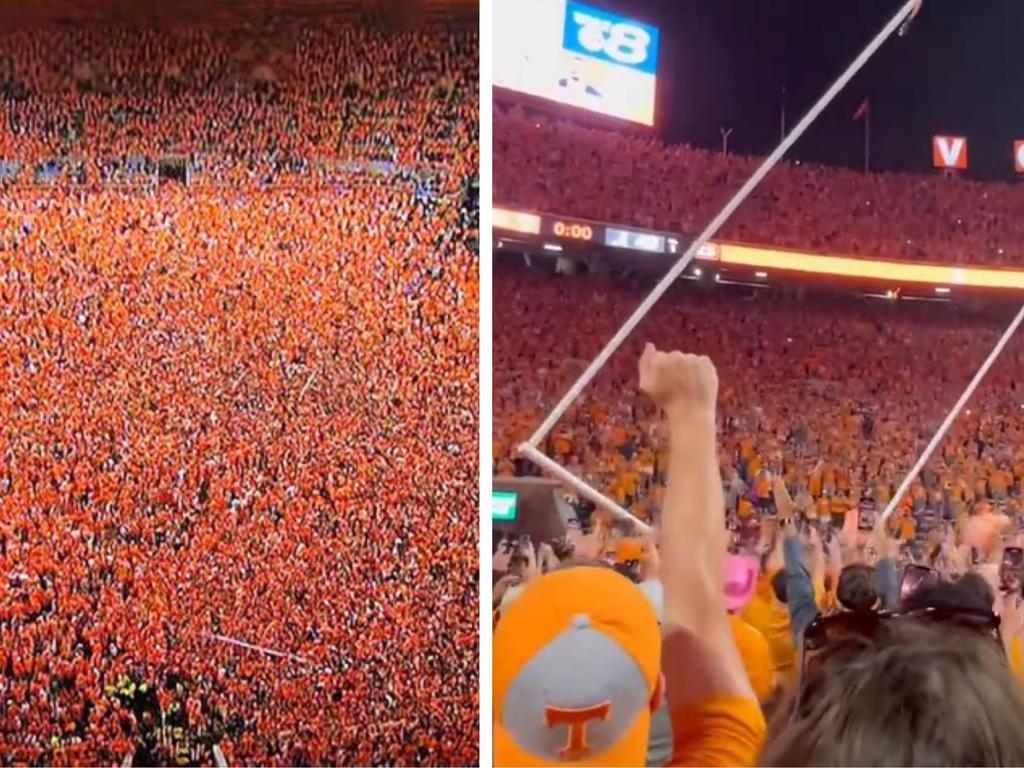 College Football 2022: Tennessee beat Alabama, fans storm field