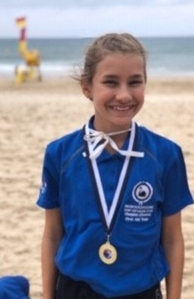 Ruby Misso competes in many sports but surf lifesaving is one of her favourites