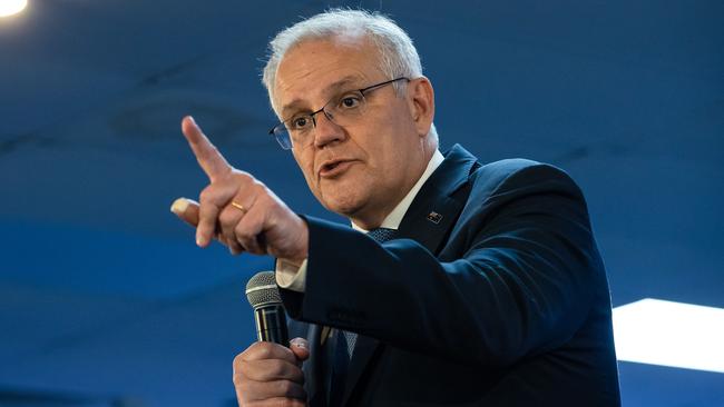 Scott Morrison will step up his pitch to self-funded retirees and pensioners. Picture: Jason Edwards