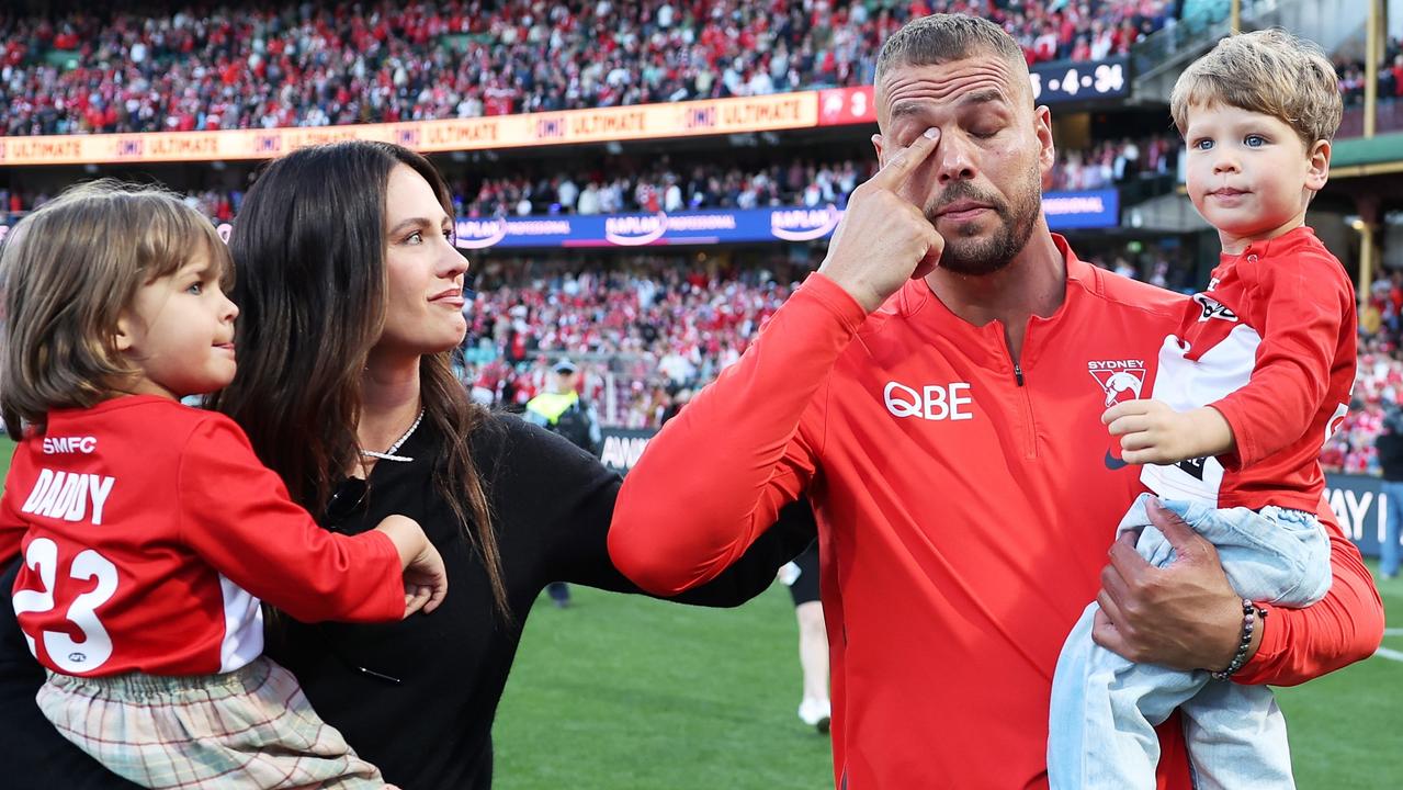 Lance Franklin’s legendary career came to a close. (Photo by Matt King/AFL Photos/via Getty Images )