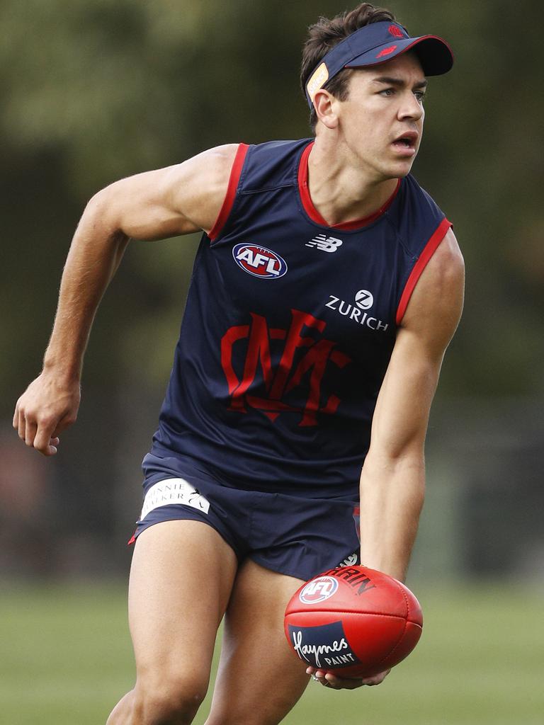 Melbourne’s mature-age recruit Marty Hore.