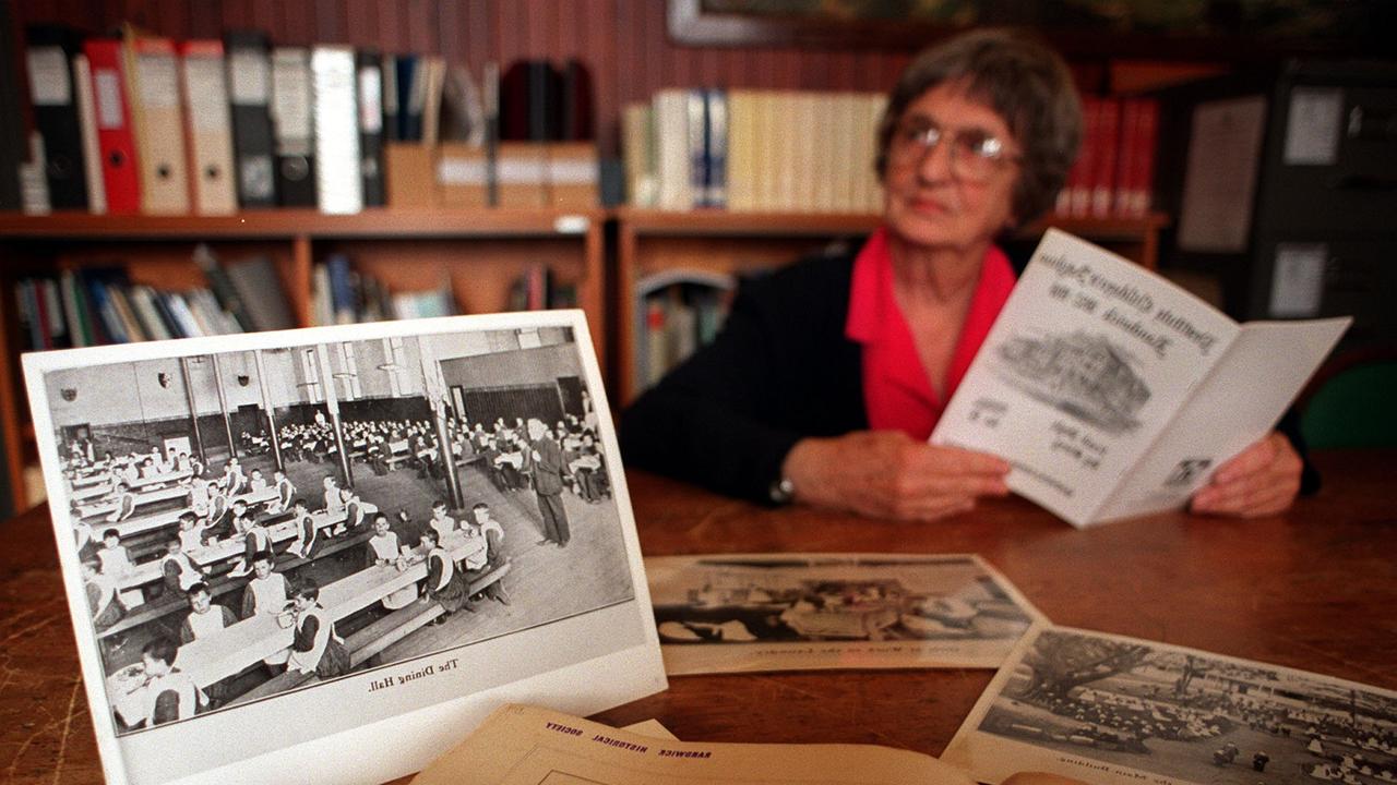 Ms Waugh pictured in 2000 as vice-president of Randwick &amp; District Historical Society. Picture: News Corp Australia