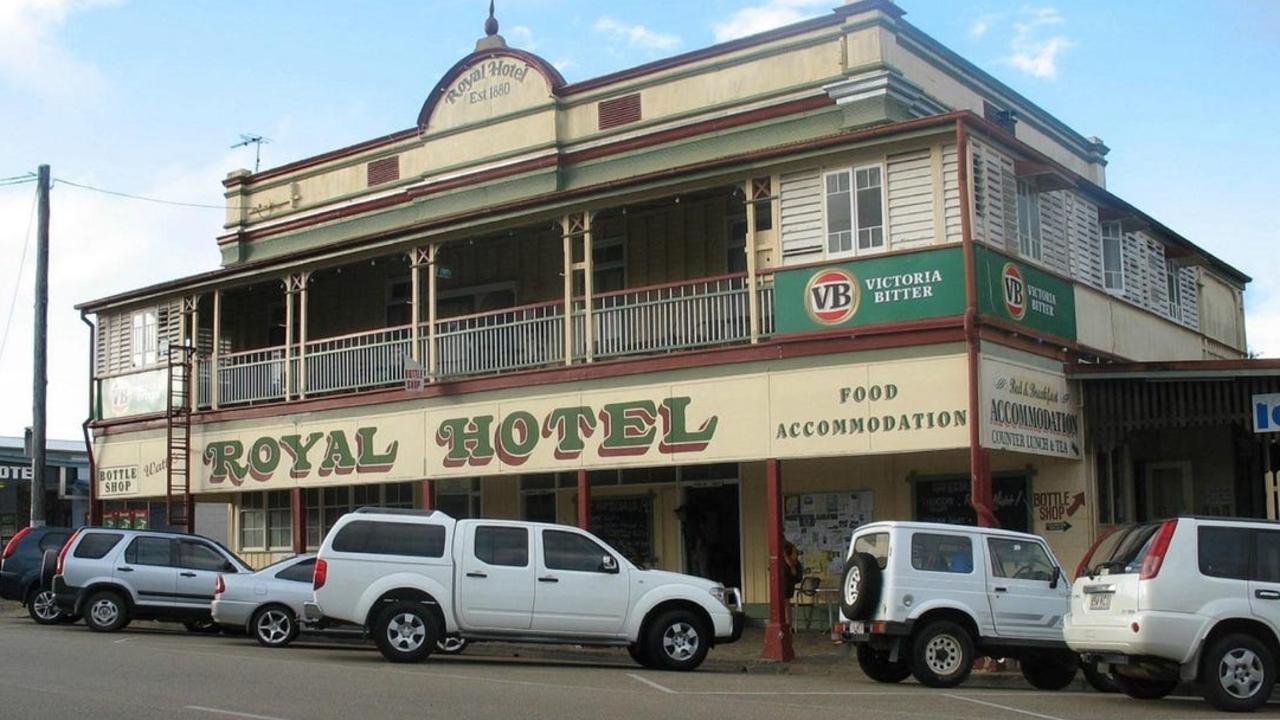 The Royal Hotel in the Tablelands town of Herberton.