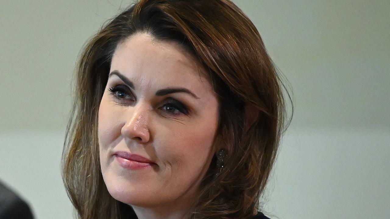 Peta Credlin appears in a documentary about Rudd and Turnbull. Picture: Joel Carrett/AAP