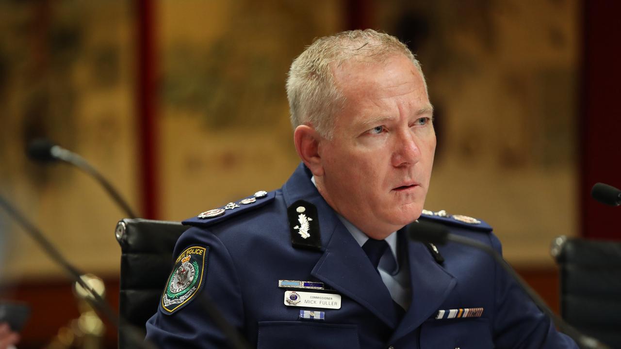 NSW Police Commissioner Michael Fuller. Picture: Richard Dobson