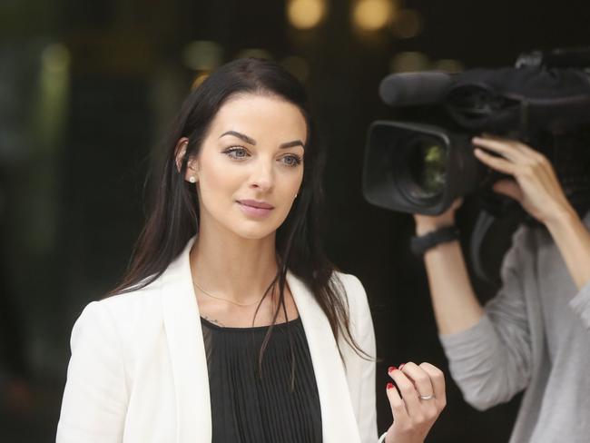 He was recently found guilty for assaulting Channel 7 reporter Laura Banks. Picture: AAP Image/Glenn Campbell