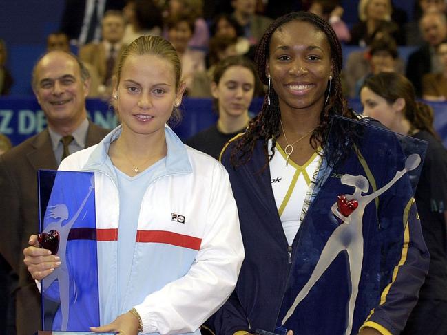 In 2002, Dokic rose to what would be her career high singles ranking of world No. 4, as well as doubles ranking in No. 10. Photo: AP Photo/Francois Mori