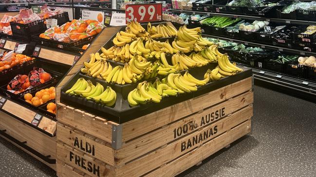 Aldi Darlinghurst where a brown tree snake was found on Tuesday. Picture: Jonathan Moran.