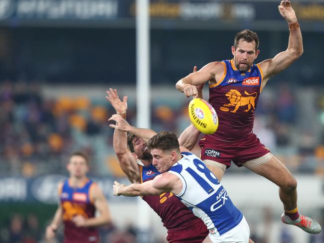 Luke Hodge was his usual reliable self for the Lions. Picture: Getty Images