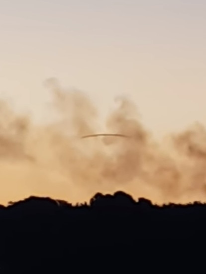 Jacqueline Raistrick filmed this UFO above Lake Barrine on the Atherton Tablelands.