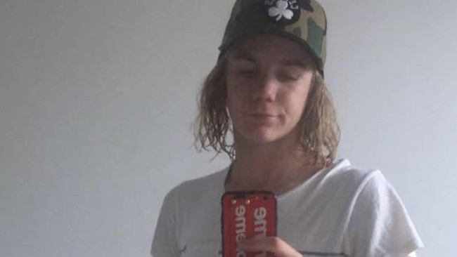 Tye Brown has pleaded guilty to trying to rob three fast food outlets and a service station at Lake Macquarie on February 3. Credit: Facebook