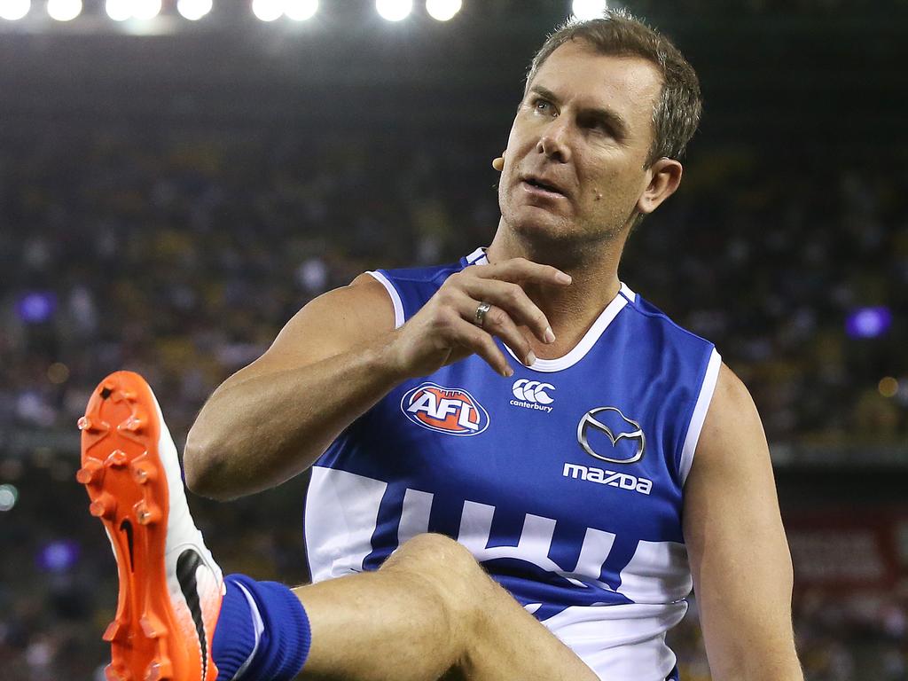 Mark Waugh stuck the boot into Wayne Carey for sticking the boot into Jaidyn Stephenson.