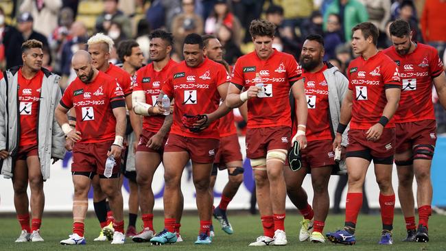 The axe has fallen on the Sunwolves but they may be forced to field an understrength outfit next season. Picture: Getty Images