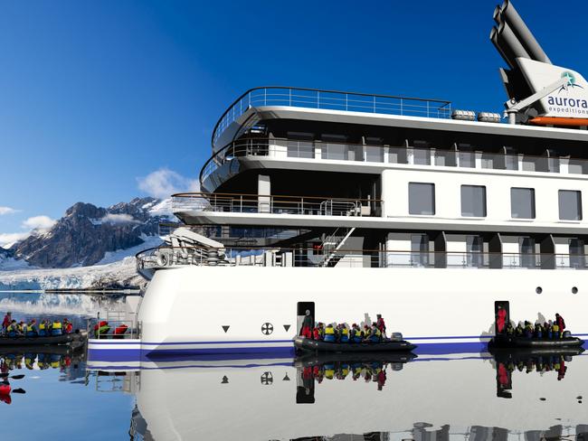 Activity Platform on Aurora Expeditions' Greg Mortimer, launching Oct 2019.