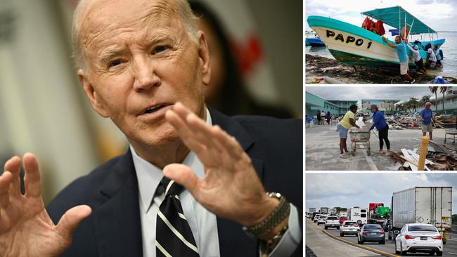 Storm-battered Florida braced Tuesday for a direct hit from Hurricane Milton, as President Joe Biden begged residents to flee.