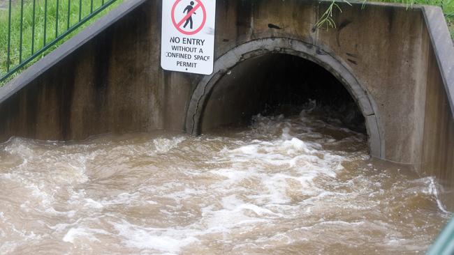 More flash flooding is likely across the Gold Coast. Picture: John Gass