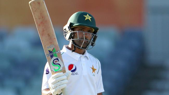 Asad Shafiq scored an unbeaten century for Pakistan.