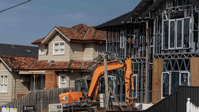 The ABS has released the latest data for building approvals. Picture: NewsWire / Diego Fedele