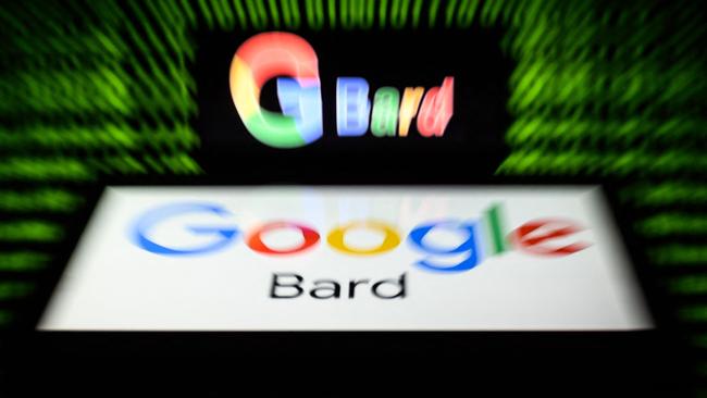 Google’s Bard, the tech giant’s ChatGPT competitor. (Photo by Lionel BONAVENTURE / AFP)