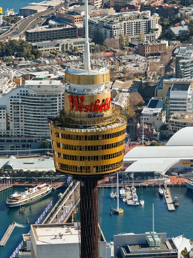 The ageing Sydney Tower is still the city’s tallest building.