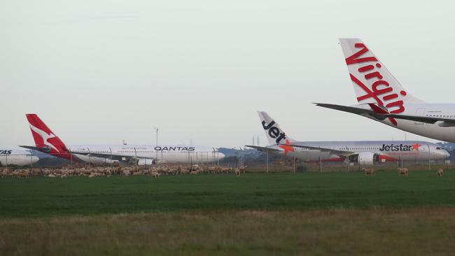 The allocation of government assistance to the aviation industry has ruffled feathers in the major airlines. Picture: Alan Barber