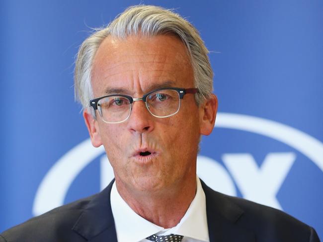 FFA CEO David Gallop is facing a broadcasting hurdle over A-League expansion plans. Picture: Getty Images