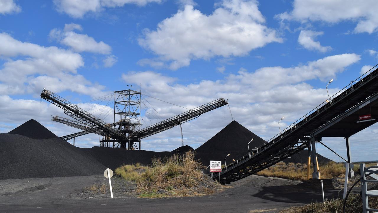 Stanmore Coal's coal handling and processing plant.