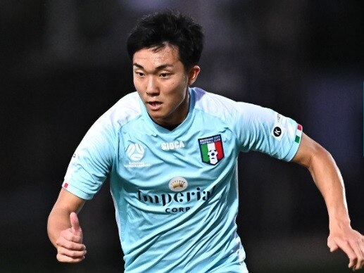 Brisbane City player Masashi Yokoyama. Picture: Football Qld, Joshua Springfield Photography