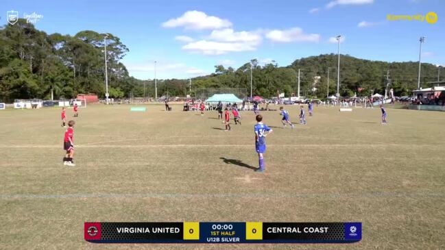 Replay: Virginia United v FQ Central Coast Blue (U12 boys silver cup) - Football Queensland Junior Cup Day 2