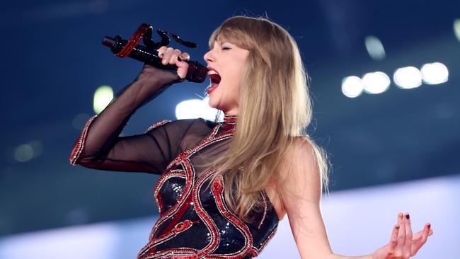 Taylor Swift has just dropped the re-recorded version of her Speak Now album. Picture: Getty Images