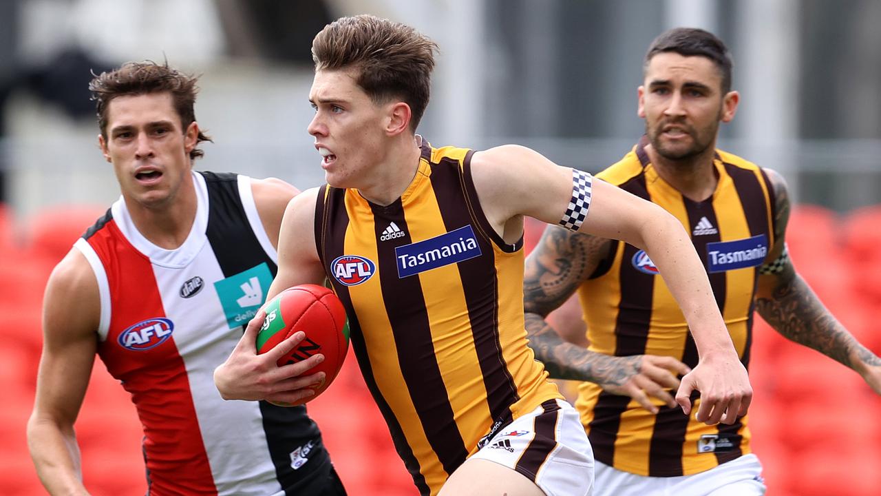 Will Day impressed in his debut season with the Hawks. Picture: Michael Klein