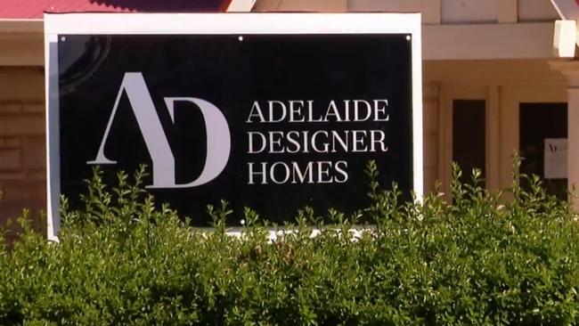 The collapse of Adelaide Designer Homes has left 20 homes across SA incomplete. Picture 9News.