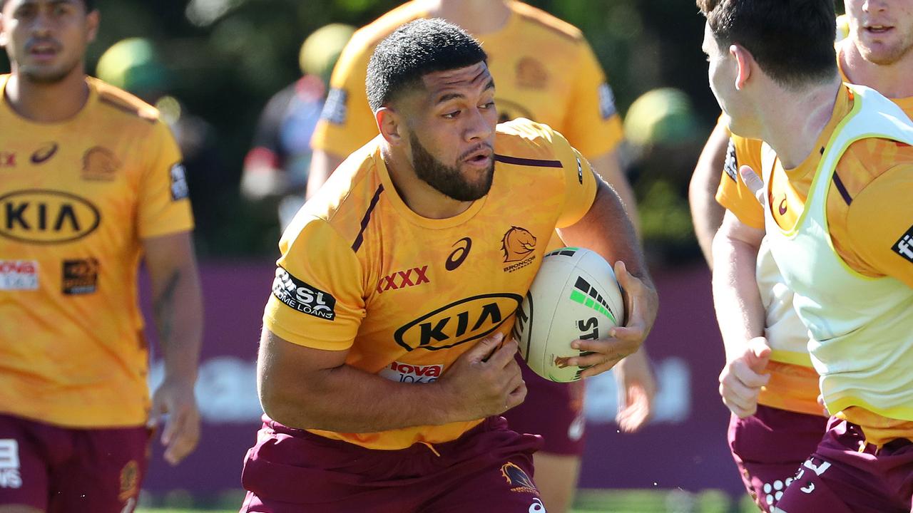 John Asiata has been cleared to continue his NRL career after neck surgery. Picture: Liam Kidston