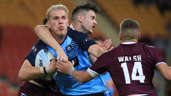 Ben Trbojevic in action for the NSW Under 18s. Picture: Adam Head