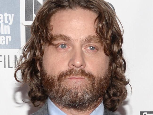 Zach Galifianakis arrives at the closing night gala presentation of "Birdman or The Unexpected Virtue of Ignorance" during the 52nd annual New York Film Festival at the Alice Tully Hall on Saturday, Oct. 11, 2014, in New York. (Photo by Evan Agostini/Invision/AP)