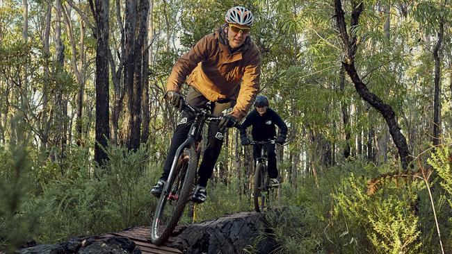 There are two mountain bike projects across the Mackay Whitsunday region which could soon go head to head to be the first to open to the general public. Picture: Frances Andrijich