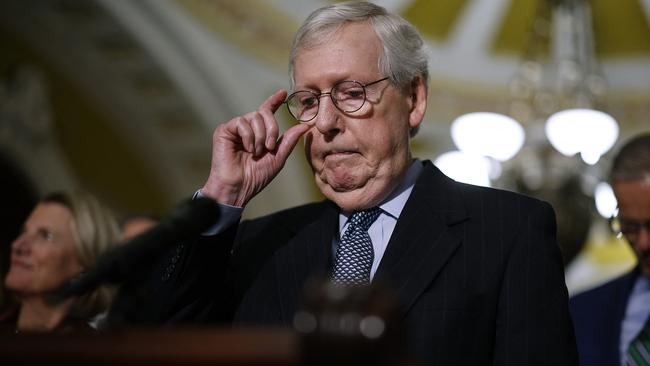 Senate Minority Leader Mitch McConnell. Picture: AFP