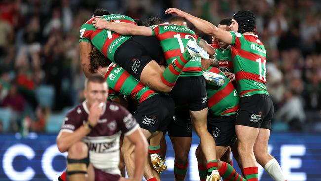 They were quite the scenes at fulltime. Photo by Mark Metcalfe/Getty Images