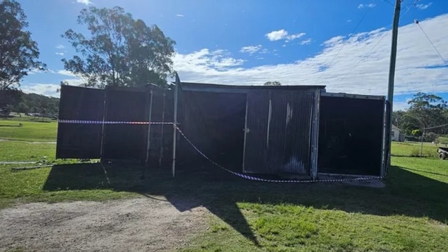 Multiple storage spaces were devastated by the fire, with six buggies destroyed on top of several pieces of fairway maintenance equipment.