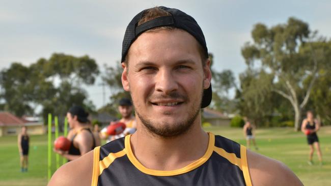 Former Glenelg player Luke Harder has been dominant for Loxton this season. Picture: SANFL