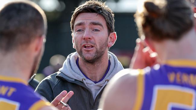 Vermont coach Adam Parker. Picture: George Salpigtidis