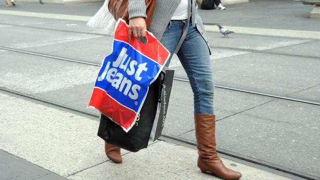 Just Jeans would remain part of the Apparel Brands group. Picture: Bloomberg