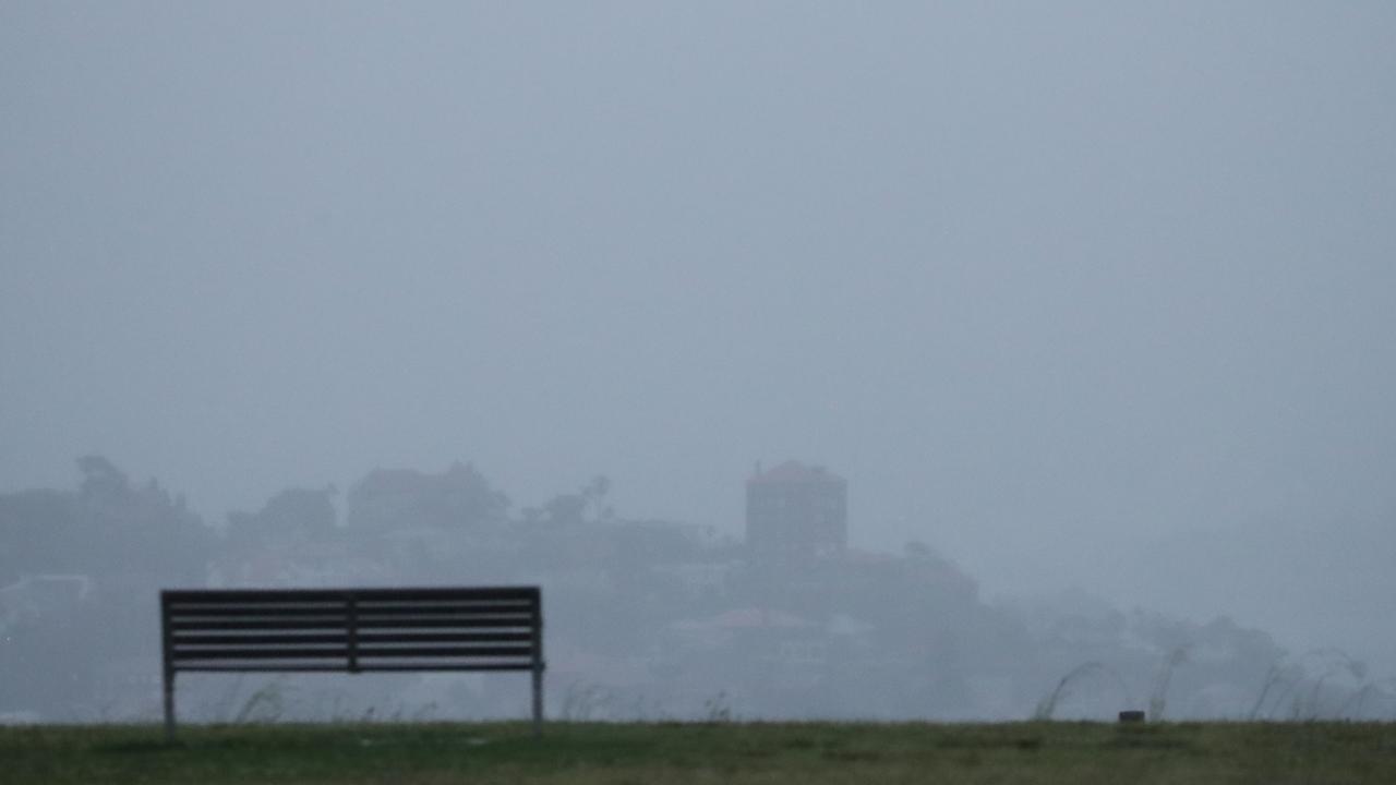 Sydney was enveloped by rain on Friday Morning. Picture: John Grainger