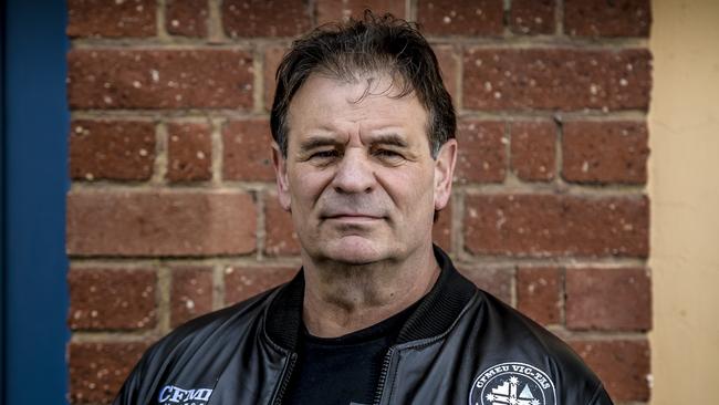 Victorian CFMEU secretary John Setka is estranged from his wife Emma Walters. Picture: Roy VanDerVegt