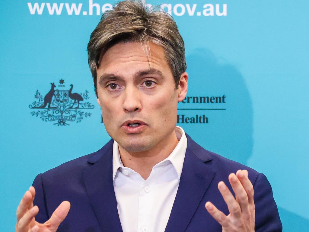 Australia’s deputy chief medical officer, Nick Coatsworth has widely shared his support of Australians getting the jab. Picture: David Gray/Getty Images.